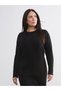 Özmarka New Season Crew Neck Knitwear Dress - 6