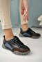 Genuine leather women's daily sneaker shoes dd3004 - 2