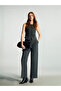 Anthracite Crew Neck Women's Vest
