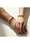2 Pcs Ayetel Kürsi Bracelet Gold and Silver Color Stainless Steel Adjustable