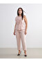 Esvab • Modern & Distinctive High Waist Cigarette Women's Pants - 3