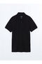 Plus Size Polo Neck Short Sleeve Pique Men's T-Shirt - 7