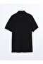 Plus Size Polo Neck Short Sleeve Pique Men's T-Shirt - 8