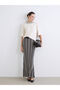 Vizyon New Season Elastic Waist Striped Skirt - 2