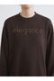 Crew Neck Stone Embellished Women's Sweatshirt - 3