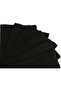 Black Hand Towel 4 Pack 50X90 cm Soft and Colorfast 100% Cotton - 4