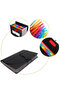 12 Pocket Folders Expanding File Folder 12 Pockets A4 Size Filing Folder Organizer Large Capacity Po - 2