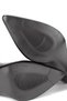 Arina Flexible Soft Non-Slip Sole (8 cm) Black Patent Leather Thin Rod Buckle Women's Heeled Shoes - 8