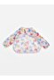 Butterfly Printed Baby Girl Bib (S5) - 2