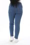 Women's Plus Size Blue High Waist Skinny Lycra Jeans 65N38130 - 8
