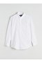 Regular Fit Long Sleeve Dobby Men's Shirt - 5