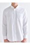 Regular Fit Long Sleeve Dobby Men's Shirt - 3