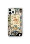 iPhone 12 Pro Compatible Artistic Tarot Collage Pattern Transparent Phone Case