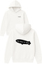 The World Is Yours 1 Design Printed Oversized White Hooded Sweatshirt