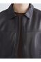 Lcwaikiki Classic Standard Fit Men's Leather Look Jacket - 3