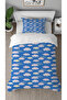 Cloud Pattern Printed Special Design Single Children's Duvet Cover Set Without Sheets