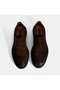 Men's Brown Suede Lace-Up Casual Shoe - 7