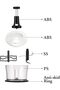 Vegetable Chopper 1.2L (White) - 5