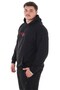 Men's Plus Size Hooded Sweatsuit Set with 2 Strands of Yarn Suitable for up to 154 Kilograms - 2