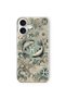 iPhone 16 Compatible Transparent Phone Case with Pisces Pattern