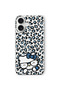 iPhone 17 Compatible Kitty Pattern Transparent Phone Case