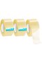 Heavy Duty Crystal Clear Packaging Tape 48mm x 100 Yards (3 Rolls)