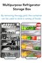 Multipurpose Egg Container - 18 Egg Transparent Stackable Storage, 2 Count - 2