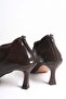 Mayvi̇e Patent Leather Women's Heeled Shoes - 4