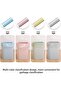Plastic Disposable Garbage Bags with Handles (5 Rolls, 100 Pieces) - 6
