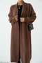 Women's Oversized Long Knit Cardigan – Pink, Stone, Beige, Black, Brown, Yellow, Baby Blue – Standard Size - 5