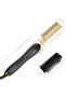Electric Hot Comb, Ceramic Curling Flat Iron, Professional High Heat Hair Press Comb - 7