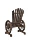 Garden Adirondack Chairs 2 pcs Solid Wood Fir - 6