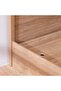 Zirco 180x200 King Bed with Storage - Brown Oak Finish, Durable Wood, 2-Year Warranty - 7