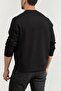 Logo Embroidered Stretch Cotton Regular Fit Crew Neck Sweat Men's Sweat Em002919 Af10 - 3