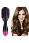 One Step Hair Dryer Volumizer Hot Air Brush - Negative Ion 1000W Straightener Curler