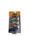 4-Piece Pull and Go Car Set - Turquoise, Orange, Blue, Red Wh1121Z - 7