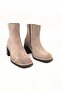 Laceless Zippered Thermo Sole Genuine Leather Heeled Boots 336-1231 Women's Boots - 6