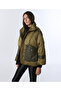 معطف منفوخ من الجلد الصناعي والصوف الصناعي - 6