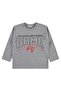 Game Printed 2-5 Years Old Sweatshirt - Gray 2-3 Years Old