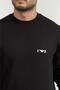 Logo Embroidered Stretch Cotton Regular Fit Crew Neck Sweat Men's Sweat Em002919 Af10 - 4