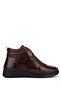 Women's Genuine Leather Tan Patent Leather Crocodile Boots