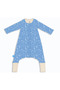 Merino Wool Safari-Themed Double-Layered Long-Sleeved Children's Sleeping Bag