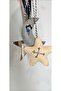 3Pcs Christmas New Year Ornament, Colorful Felt, Embroidered Star, Moon and Plexi Silver Star Moon Set 3 - 2