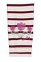 Striped Emp. Floral Embroidered 6-18 Months Sweatshirt - Beige 12-18 Months - 2