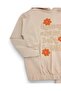 Girl Child 2-3-4-5-6 Years Old, Transitional Hooded , Compact Tracksuit Set with Floral Embroidery - 3