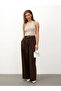 Cotton Corded Fabric Ribbed Knit Very Flexible Comfortable Halter Neck Wide Piped Knitted Tank Top Crop - Outer Wear - 4