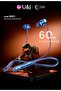 Wireless Neckband Bluetooth Earphones with 60H Playtime, Magnetic ON/OFF, Low Latency 60ms, - 3