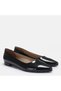 LARGE NUMBER WOMEN'S SHOES 41-42-43-44-BLACK Patent Leather - 2