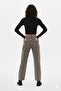 KN Women's Loose-Leg Jeans with Laser-Cut Slits Below the Front Pockets - 4