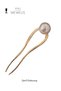 Women's Premium Pearl Gold Color Bun Hair Clip